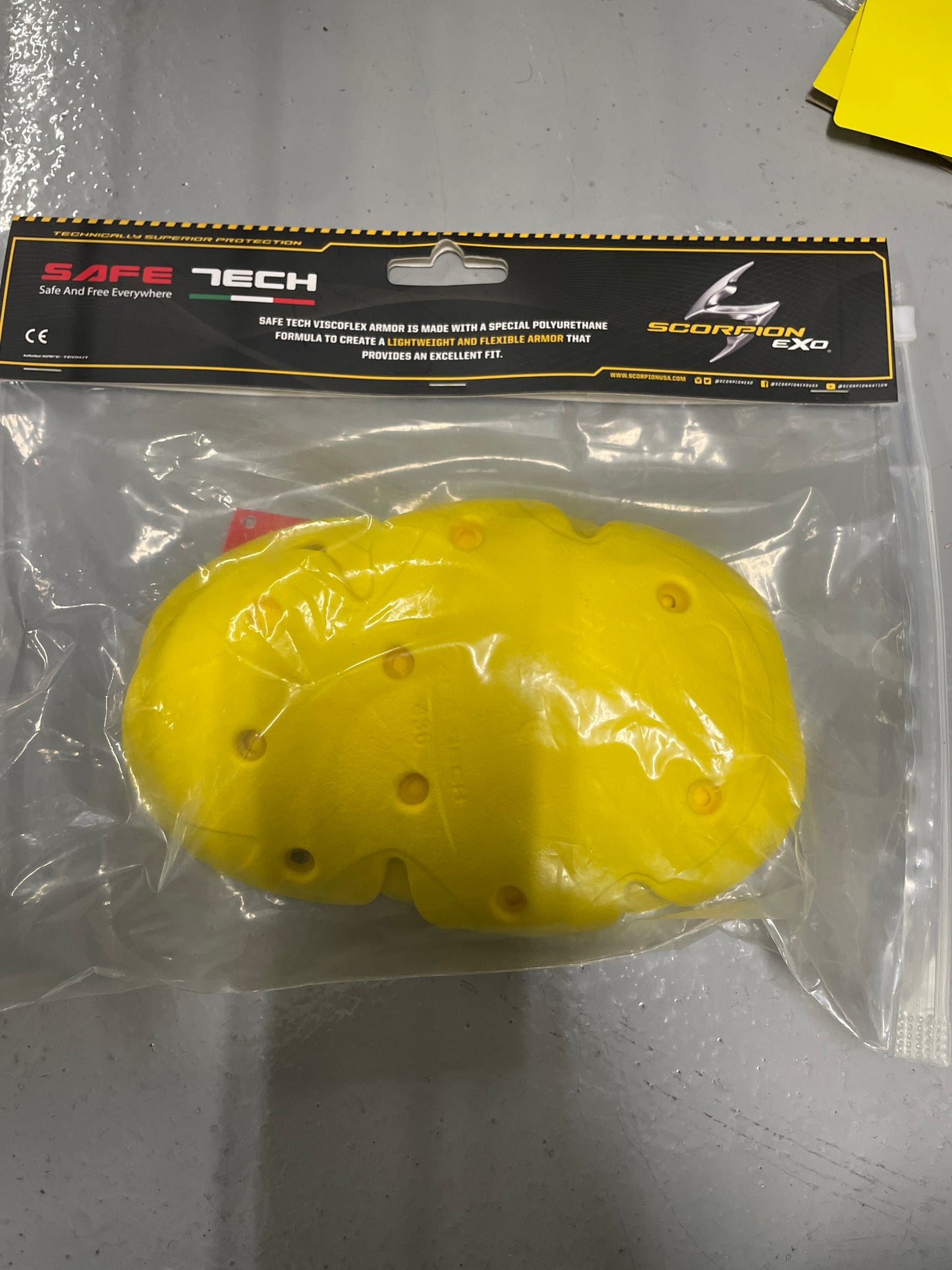 Scorpion EXO Safe Tech Shoulder Armor CE Level 1
