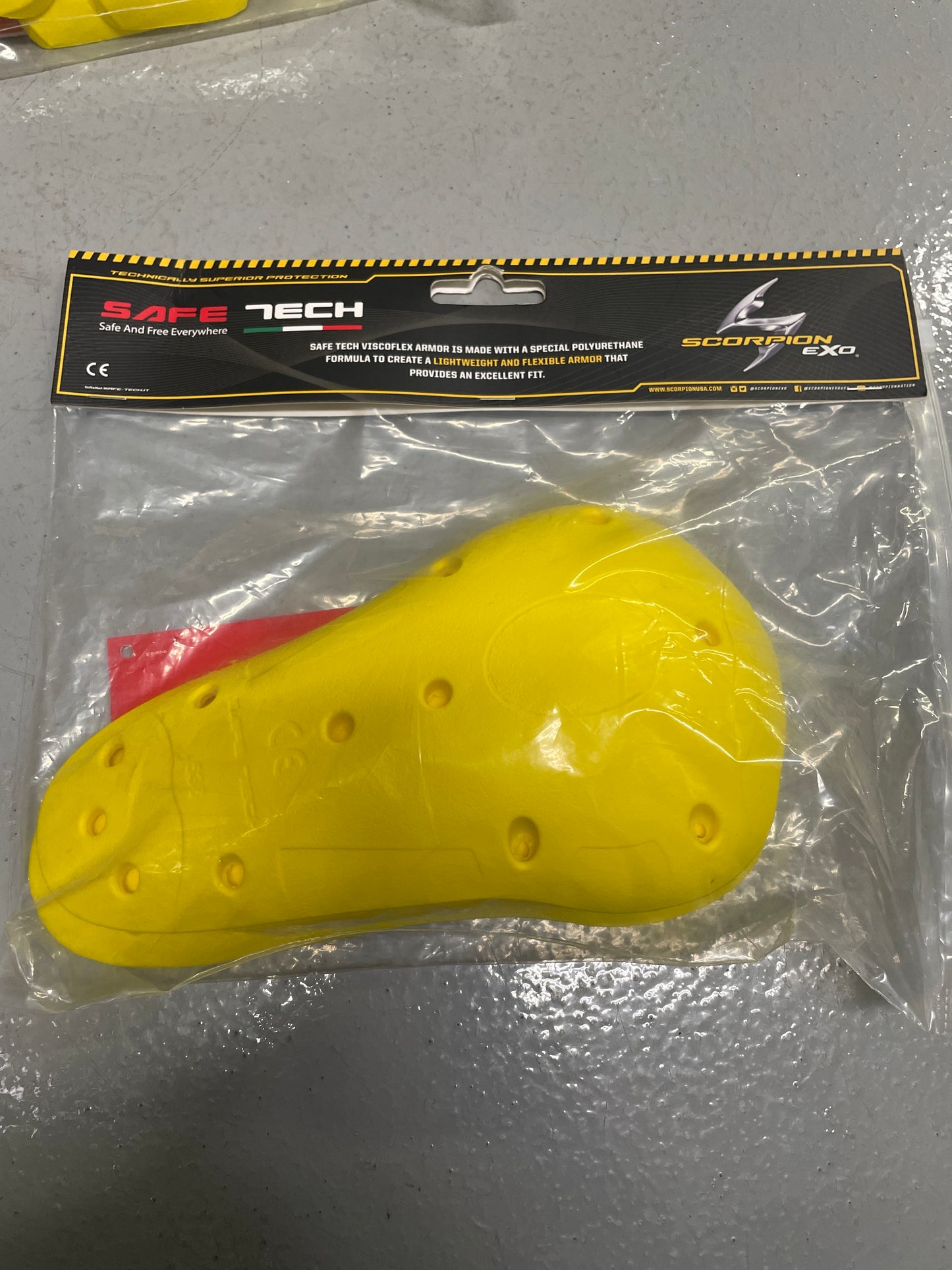 Scorpion EXO Safe Tech Elbow Armor CE Level 1