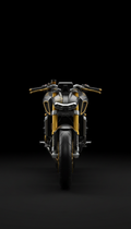 Gold Accent Limited Edition Motorcycle